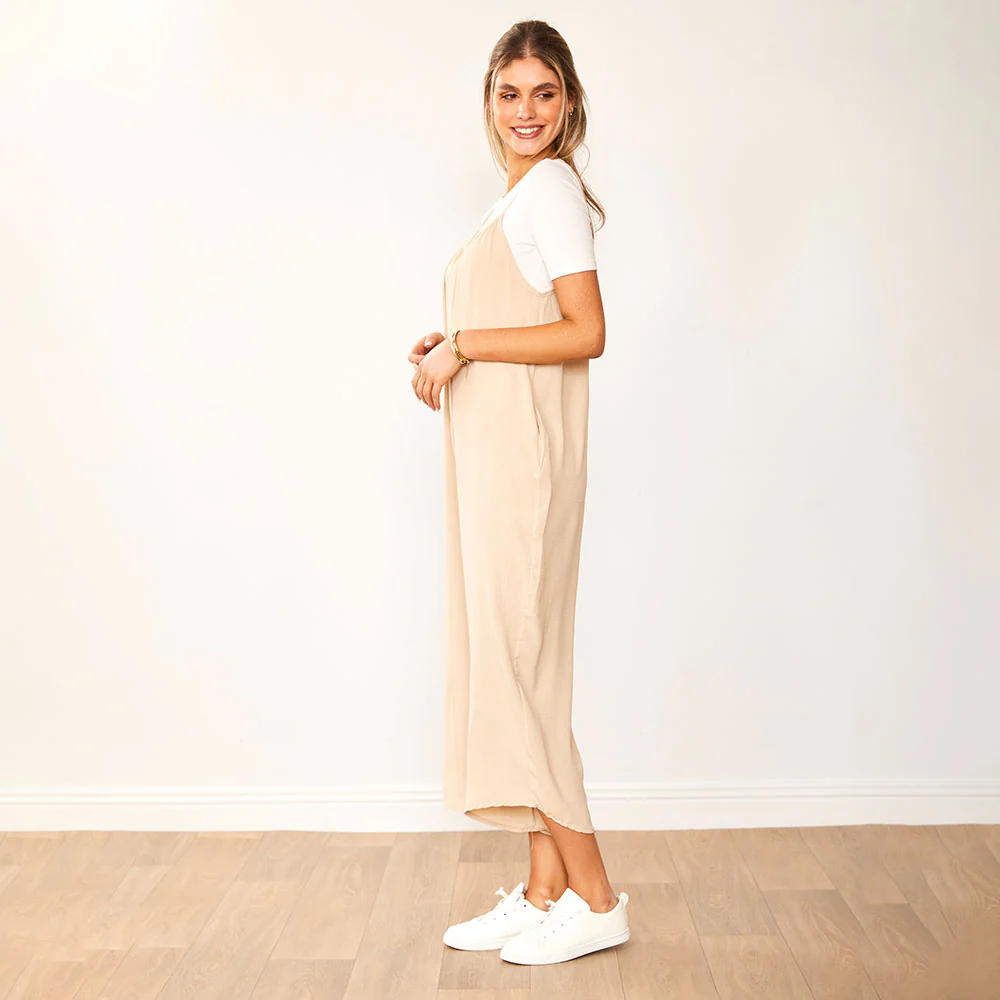 Lennie Jumpsuit (Taupe) - Image 11