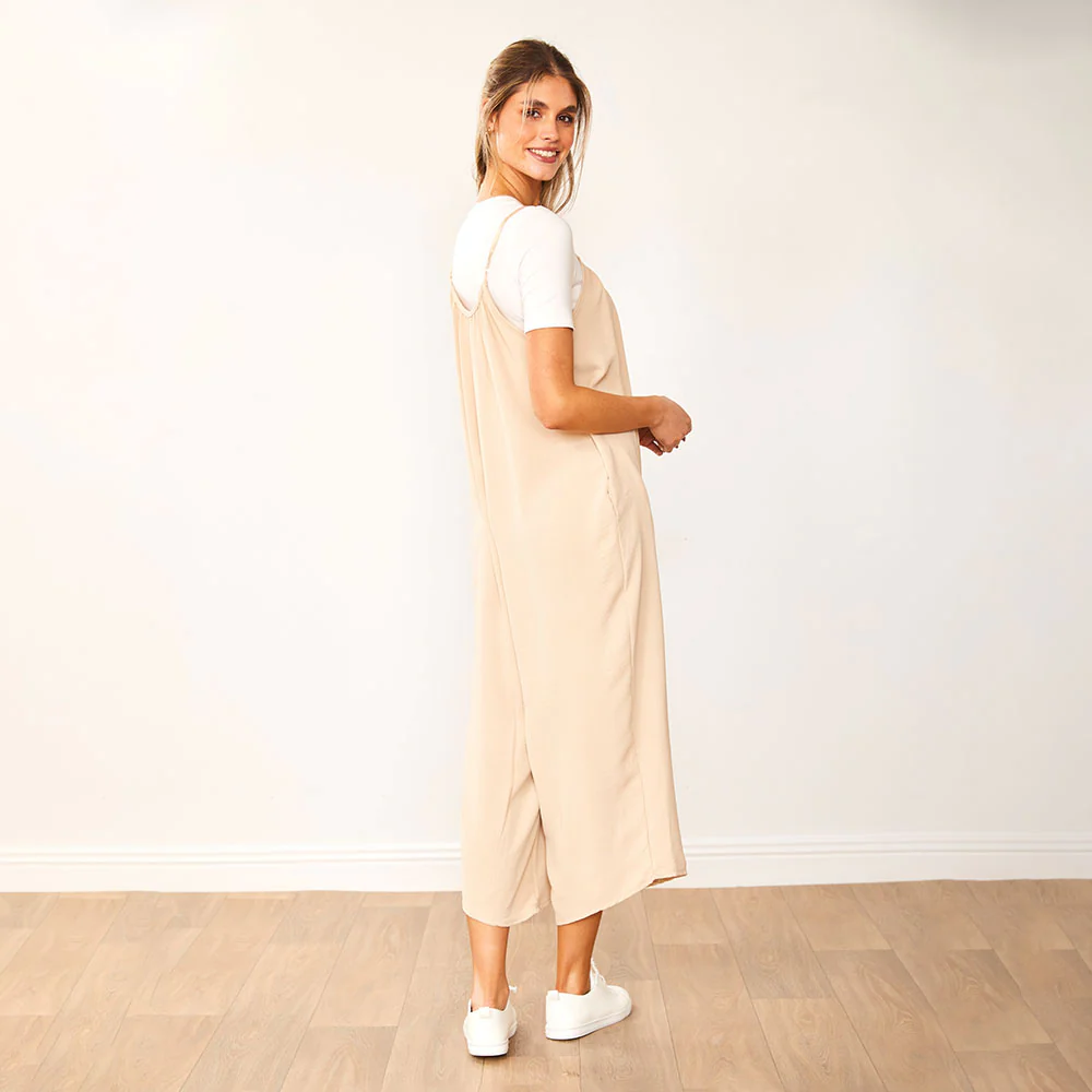 Lennie Jumpsuit (Taupe) - Image 13