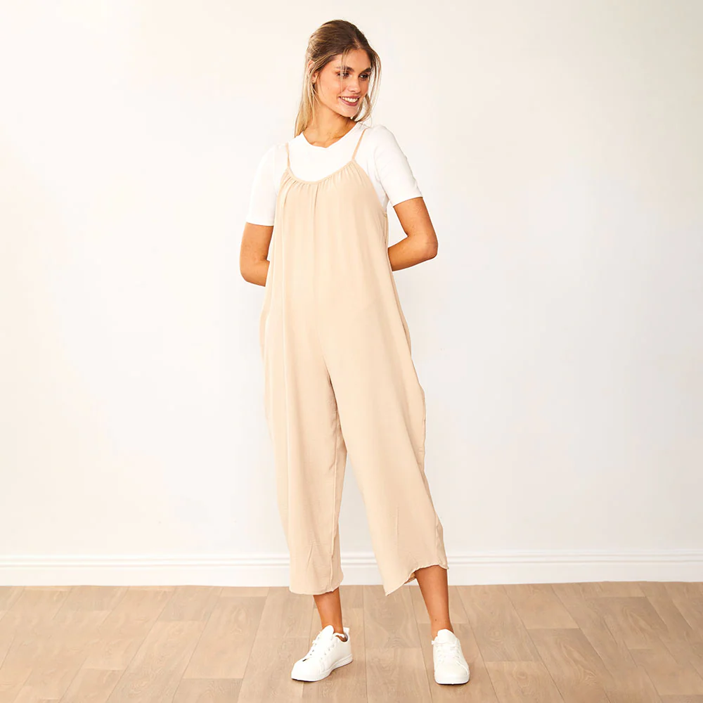 Lennie Jumpsuit (Taupe) - Image 7