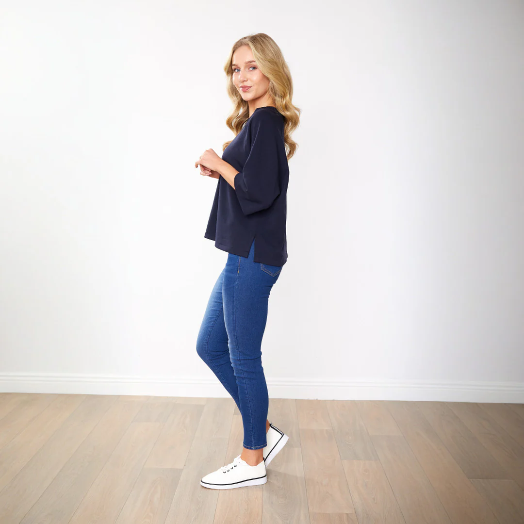 Leo Top (Navy) - Image 7
