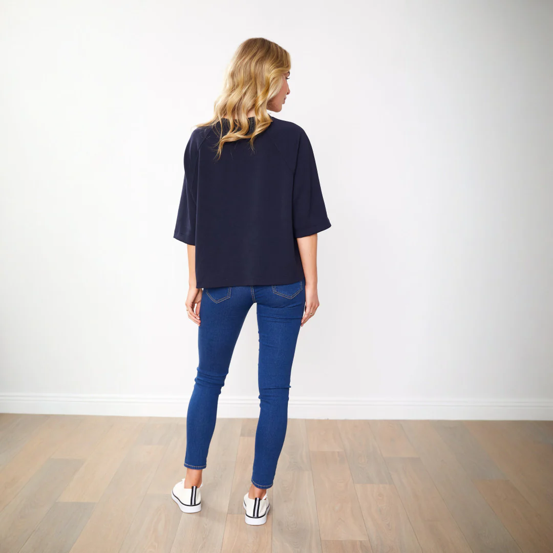 Leo Top (Navy) - Image 9