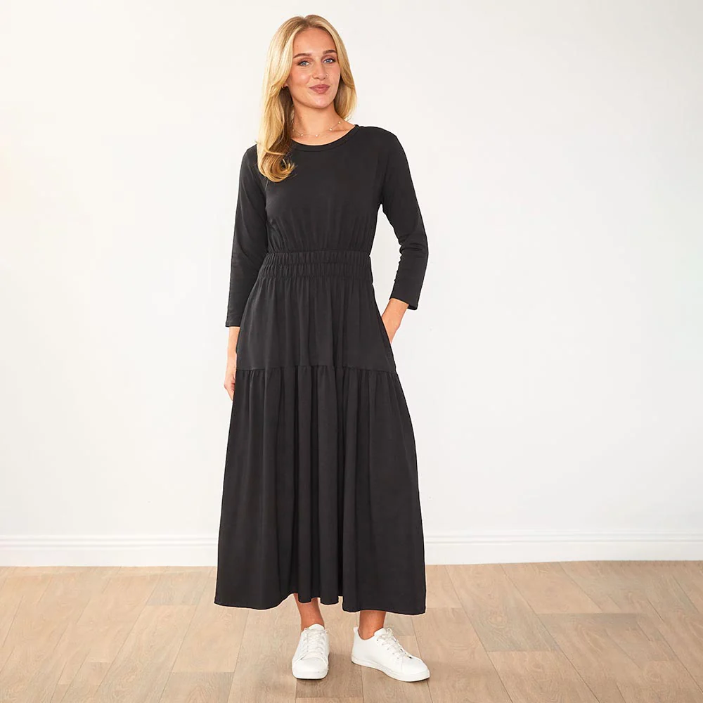 Leslie Dress (Black) - Image 2