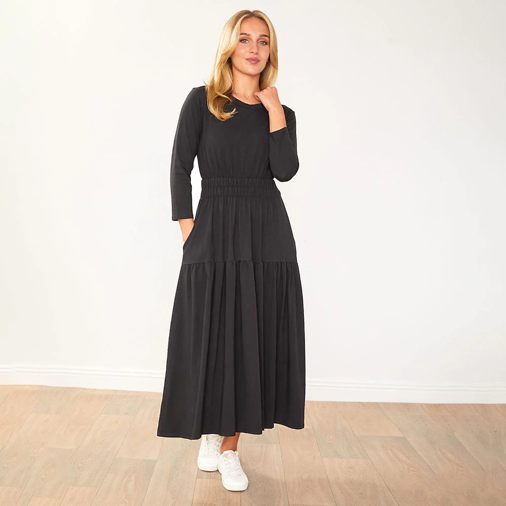 Leslie Dress (Black) - Image 6