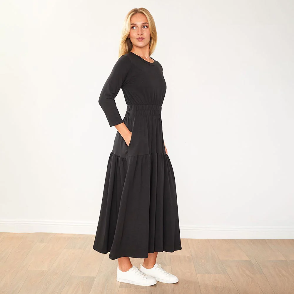 Leslie Dress (Black) - Image 7