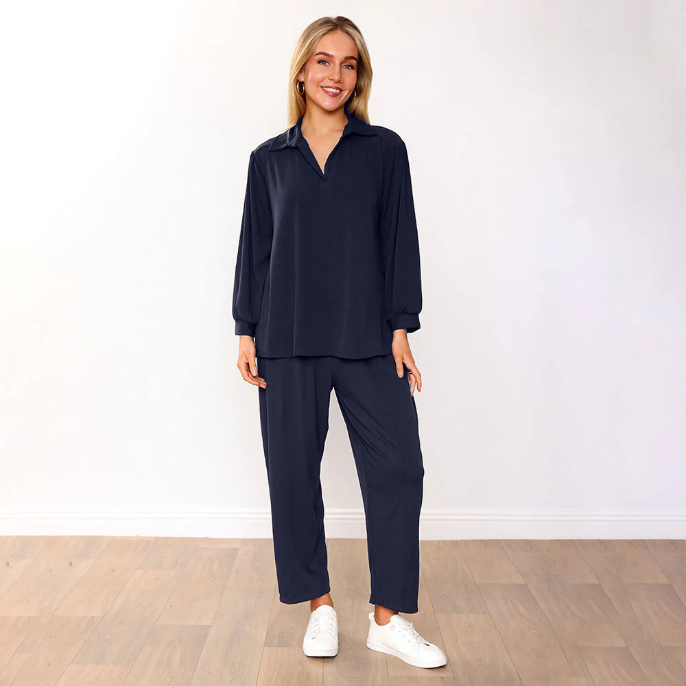 Lexi Co-Ord (Navy) - Image 5