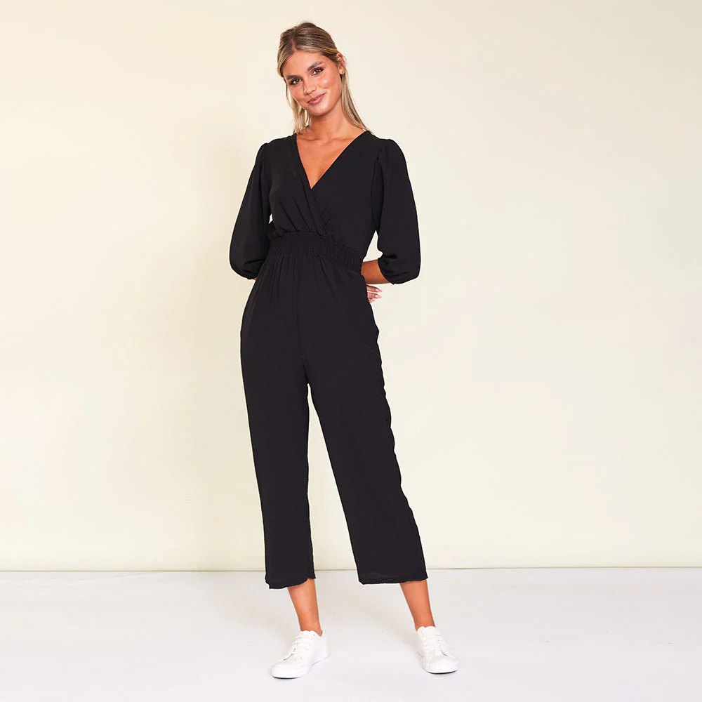 Lexi Jumpsuit (Black) - Image 10