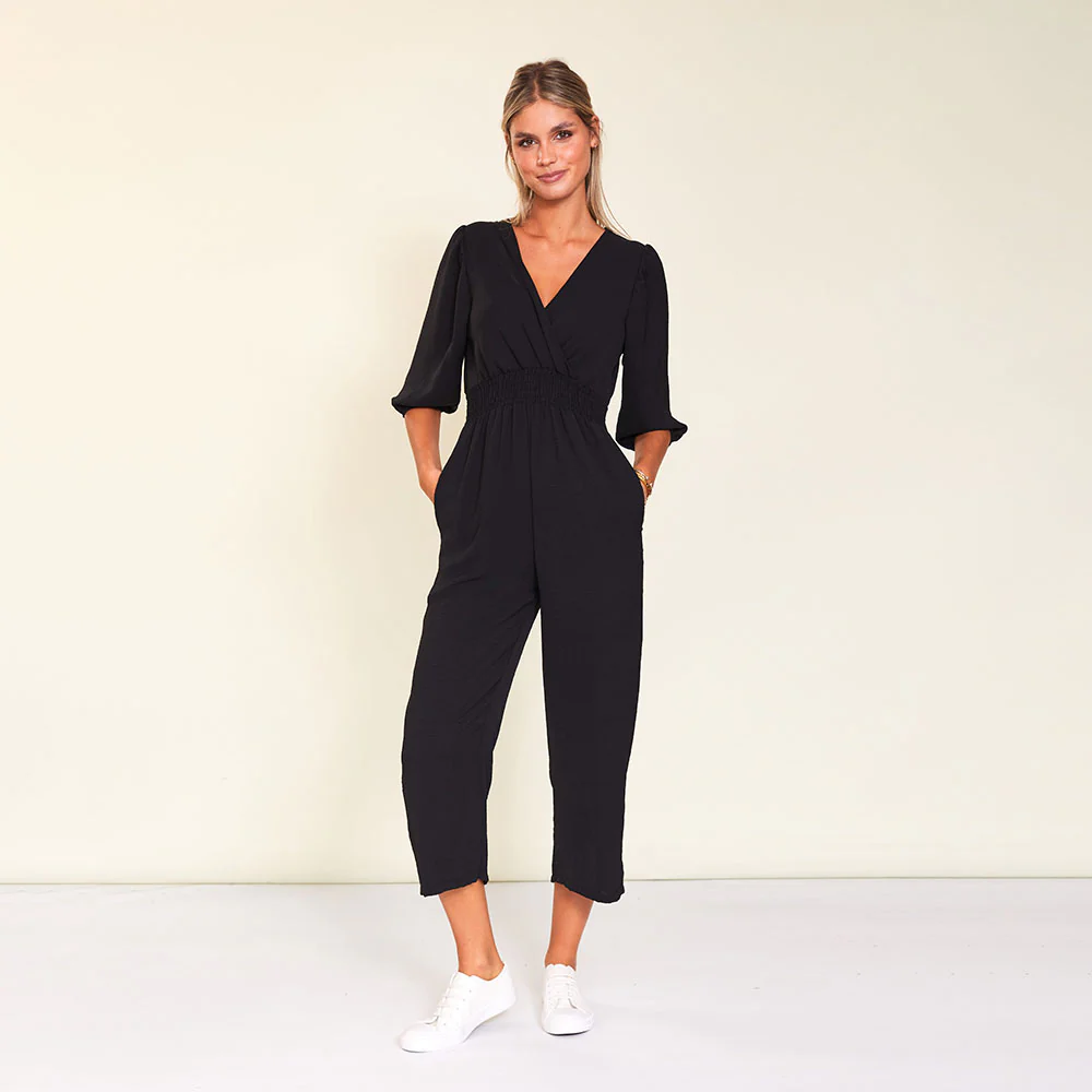 Lexi Jumpsuit (Black) - Image 11
