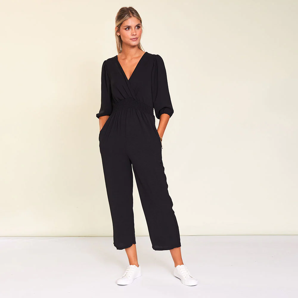 Lexi Jumpsuit (Black) - Image 3