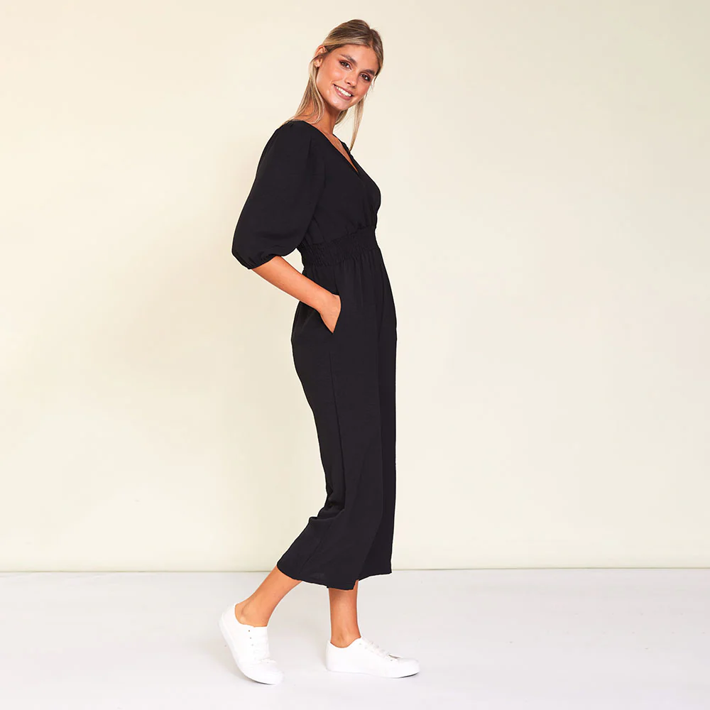 Lexi Jumpsuit (Black) - Image 7
