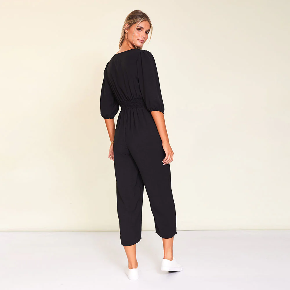 Lexi Jumpsuit (Black) - Image 8