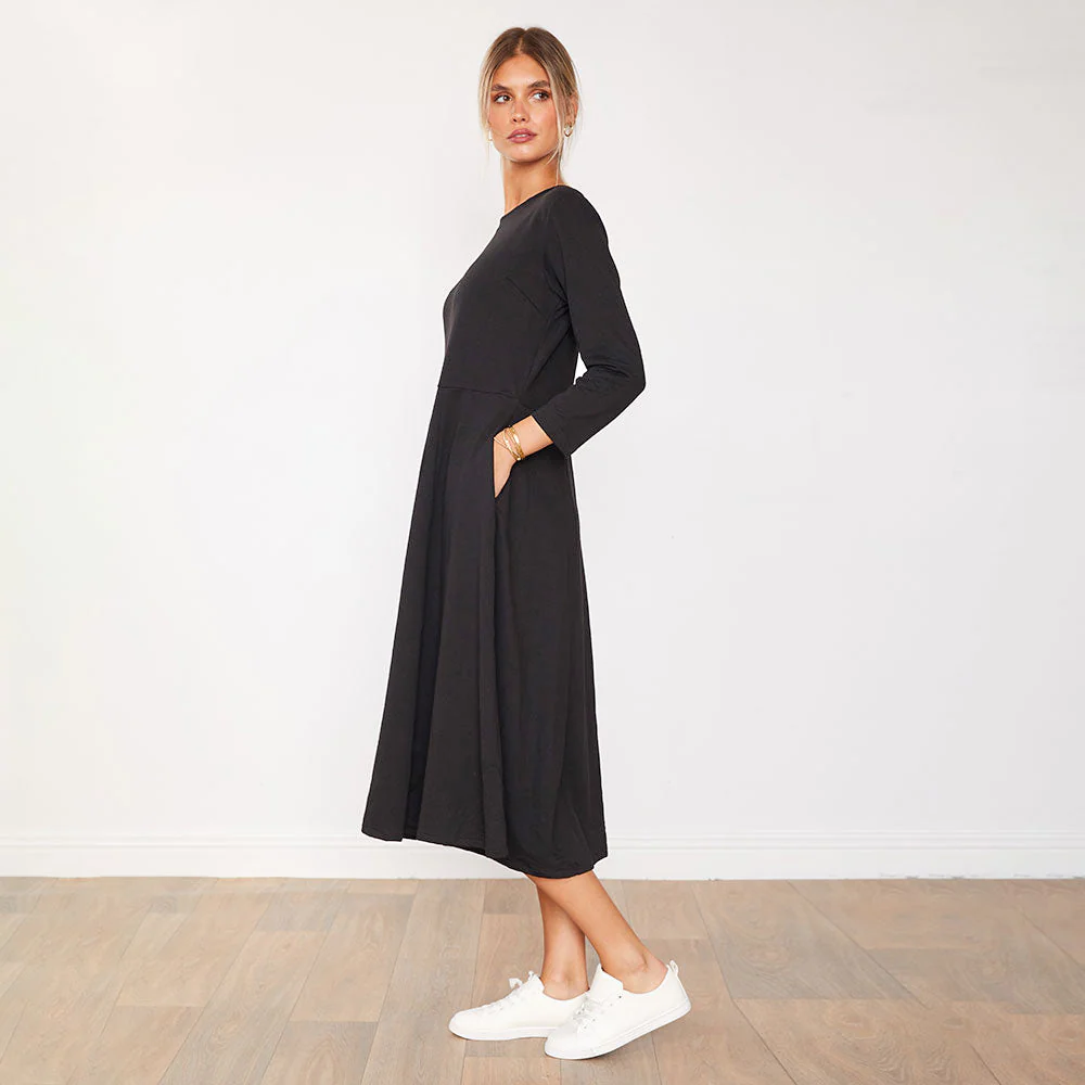 Lizzie Dress (Black) - Image 13