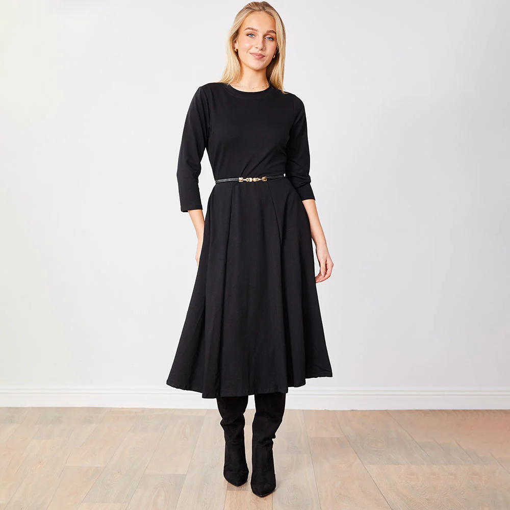 Lizzie Dress (Black) - Image 2