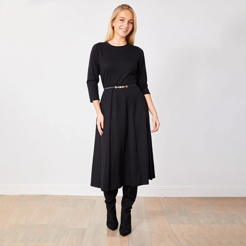Lizzie Dress (Black) - Image 4