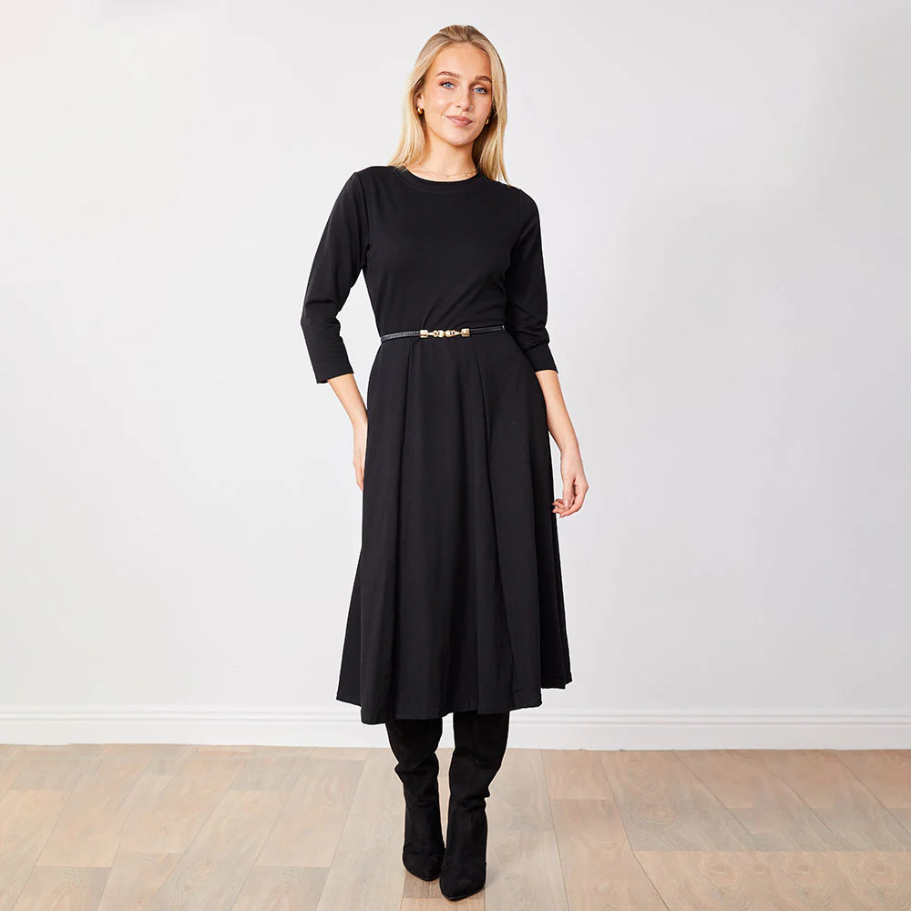 Lizzie Dress (Black) - Image 5