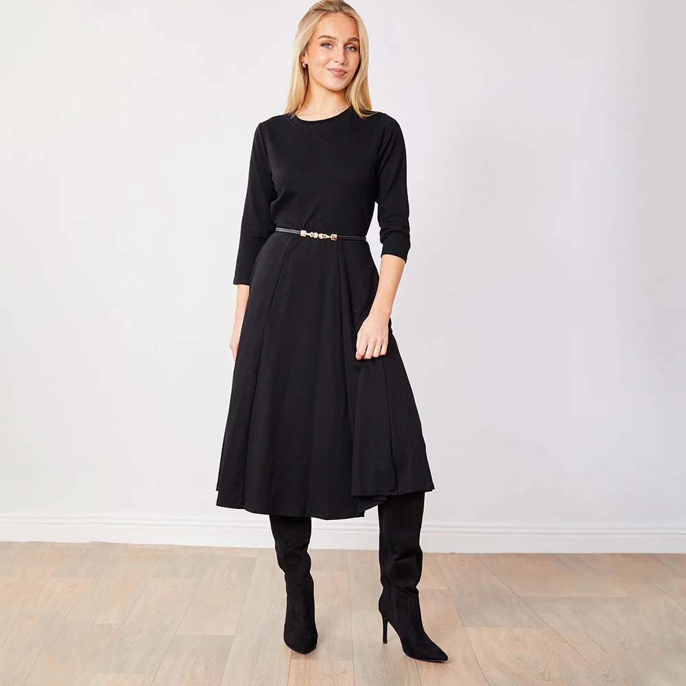 Lizzie Dress (Black) - Image 6