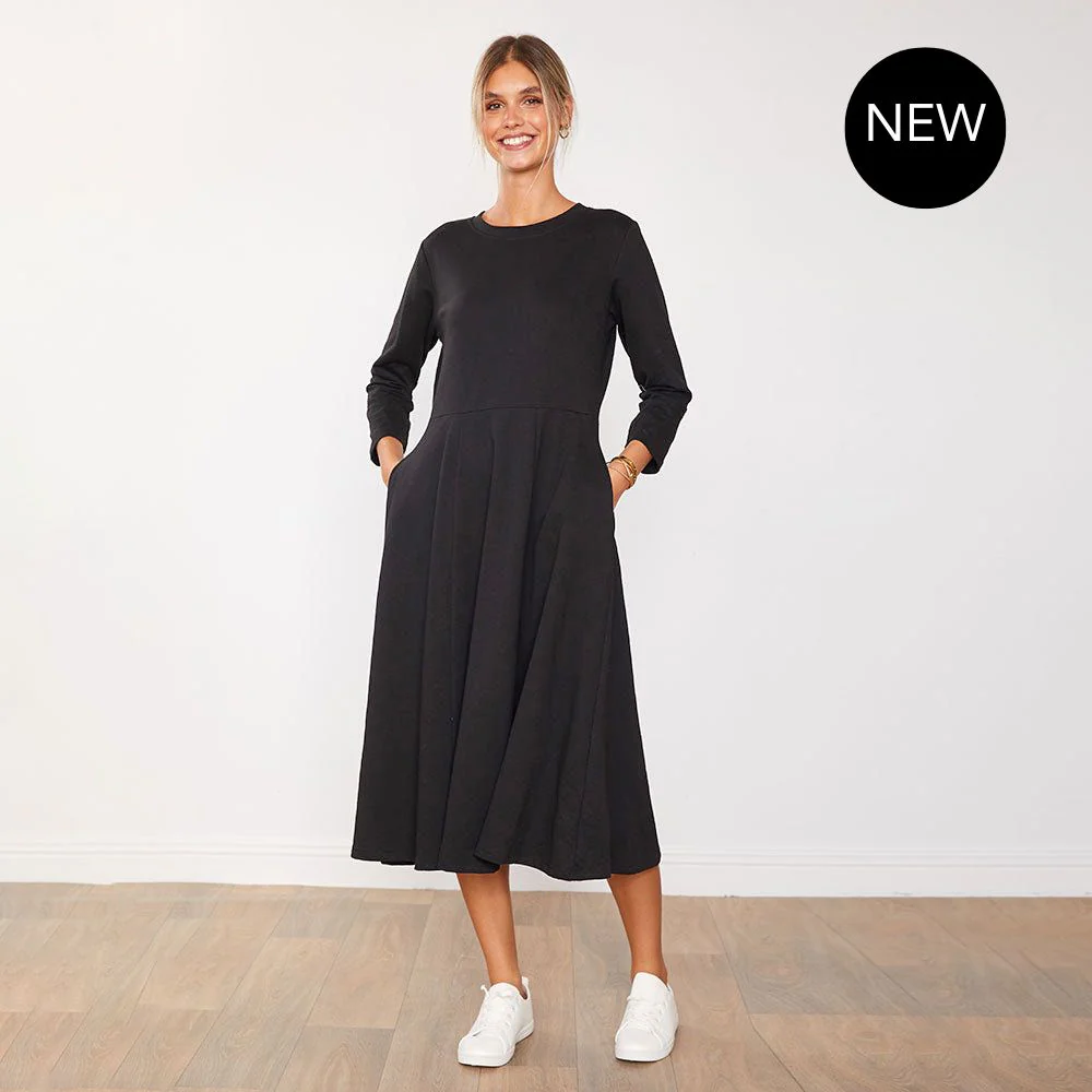 Lizzie Dress (Black) - Image 9