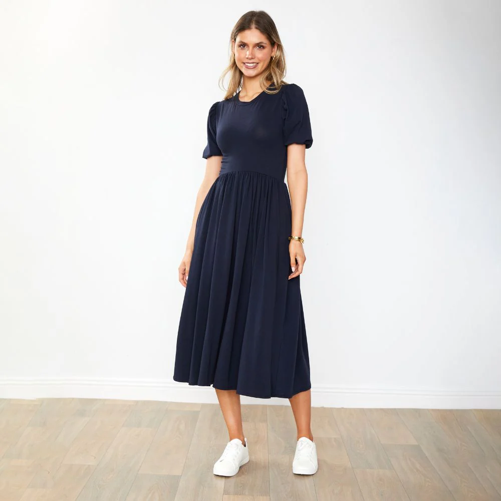 Lois Dress (Navy) - Image 15
