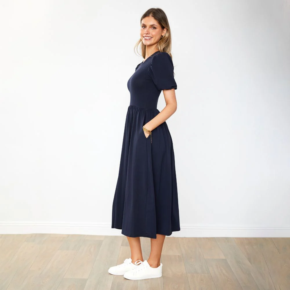 Lois Dress (Navy) - Image 20