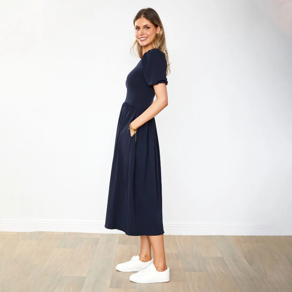 Lois Dress (Navy) - Image 21