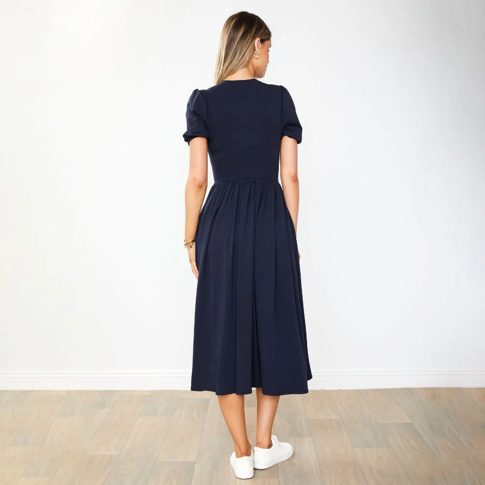 Lois Dress (Navy) - Image 23