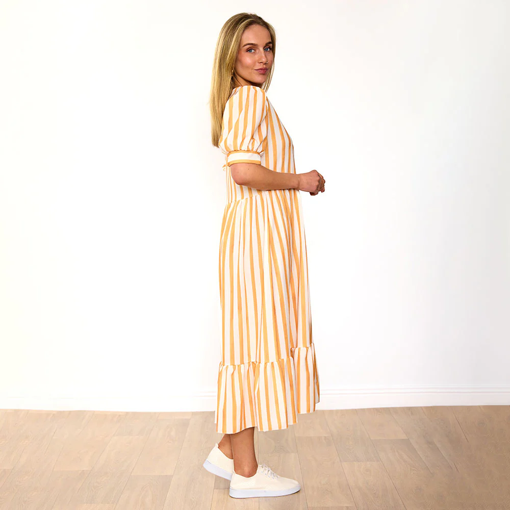 Lola Dress (Yellow Stripe) - Image 6