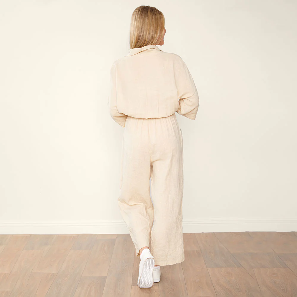 Lorna Jumpsuit (Cream) - Image 6