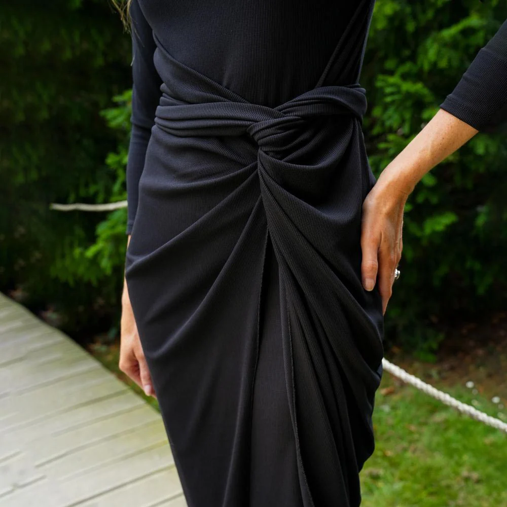 Lottie Dress (Black) - Image 3