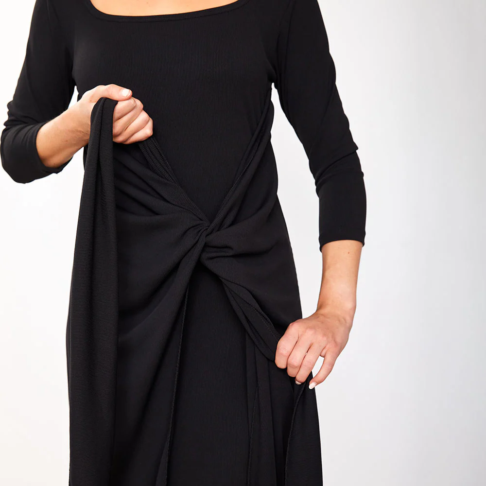Lottie Dress (Black) - Image 6