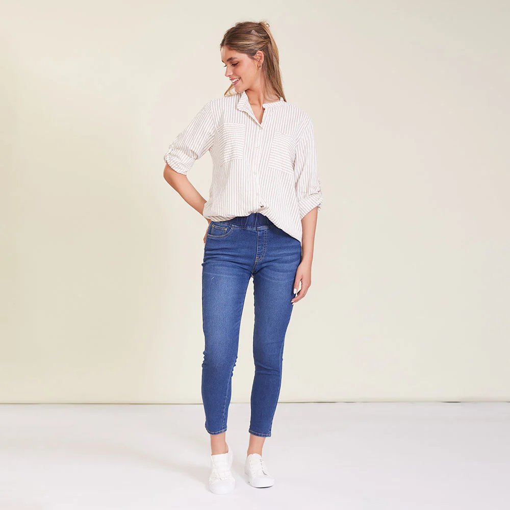 Louis Shirt (Cream stripe) - Image 10