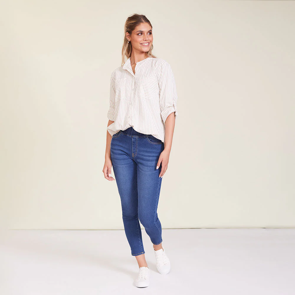 Louis Shirt (Cream stripe) - Image 12