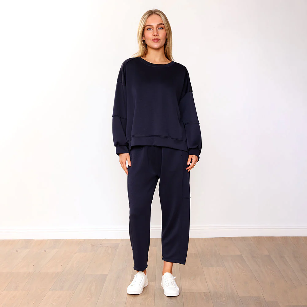 Lucille Tracksuit (Navy) - Image 4