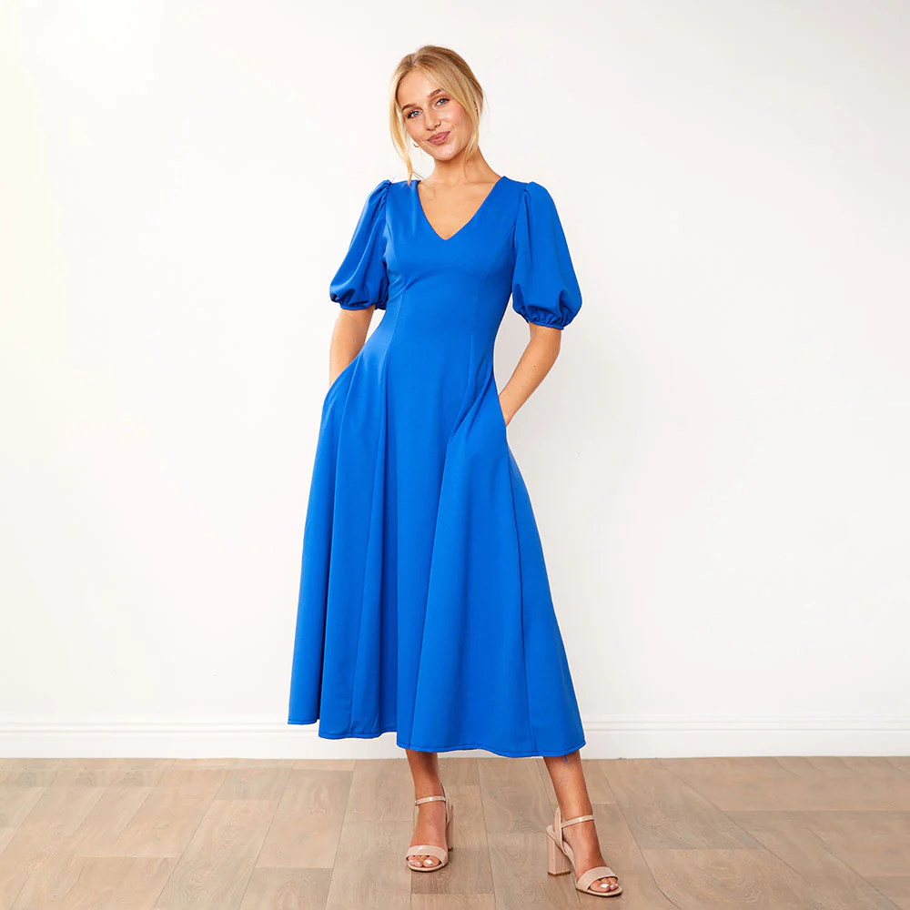 Lucy Dress (Blue) - Image 2