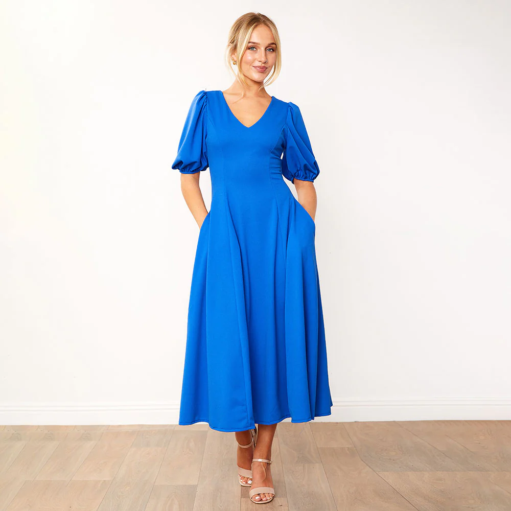 Lucy Dress (Blue) - Image 3