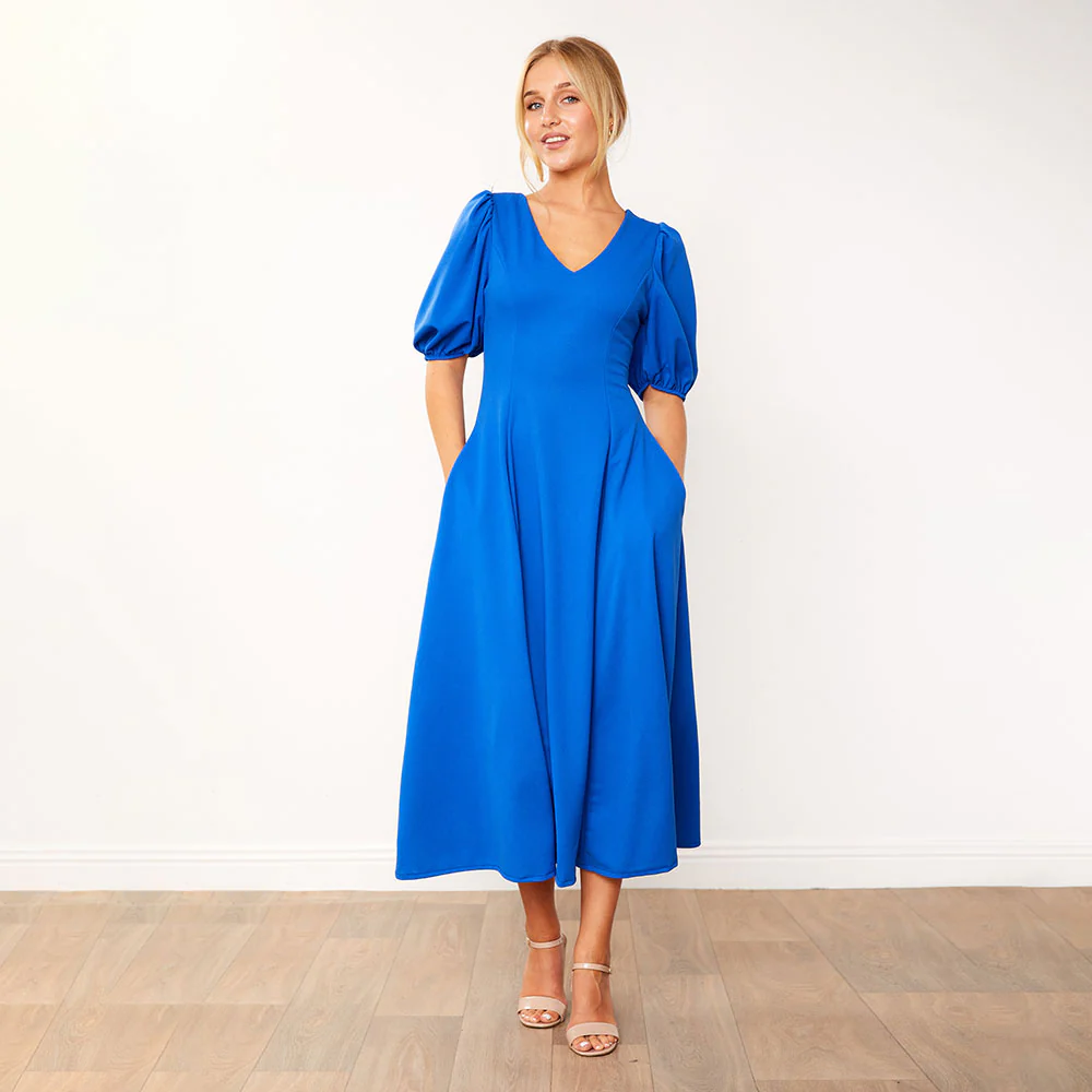 Lucy Dress (Blue) - Image 5