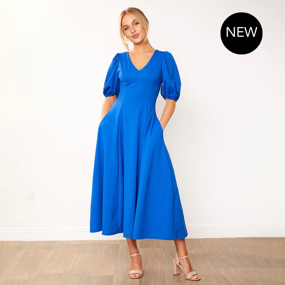 Lucy Dress (Blue) - Image 6