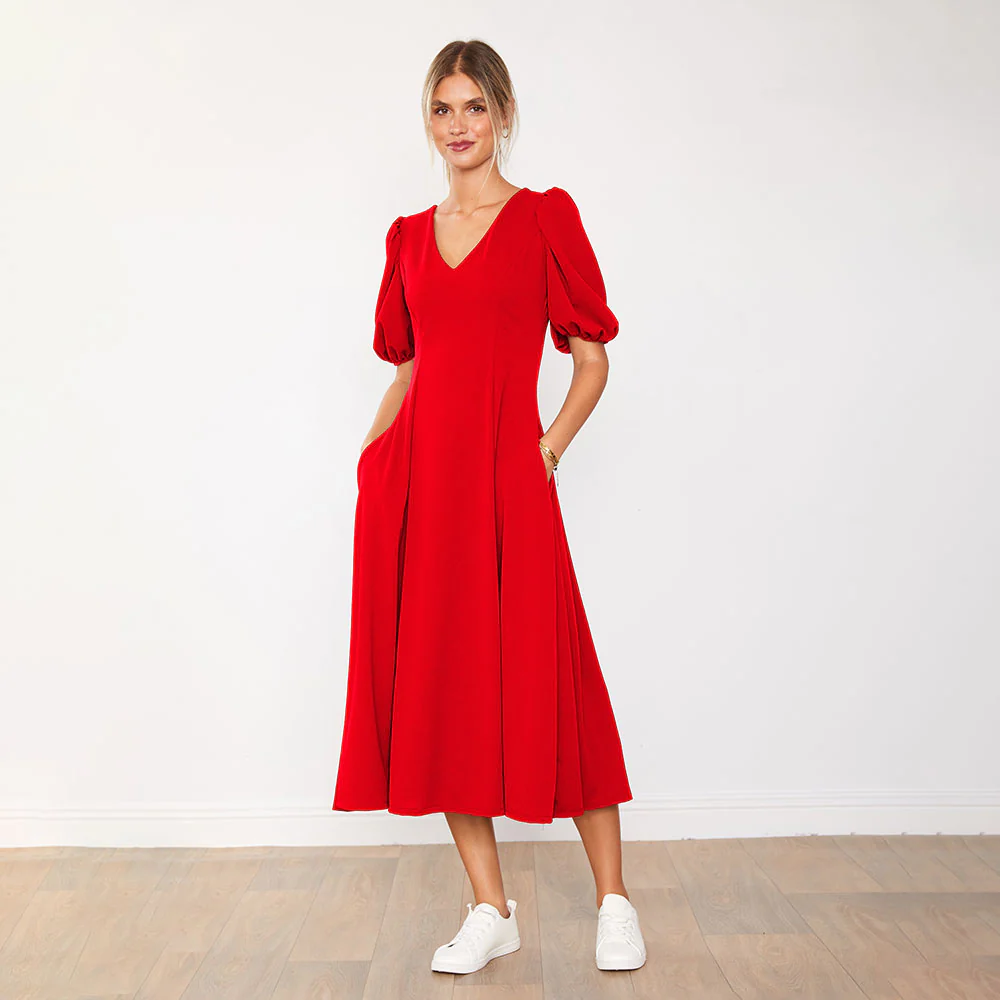 Lucy Dress (Red)