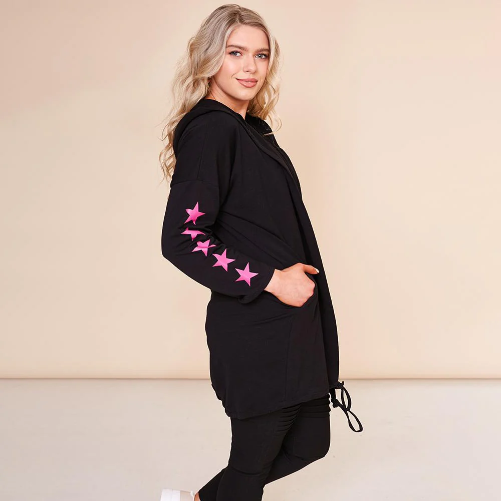 Luna Hoody (Pink Star)