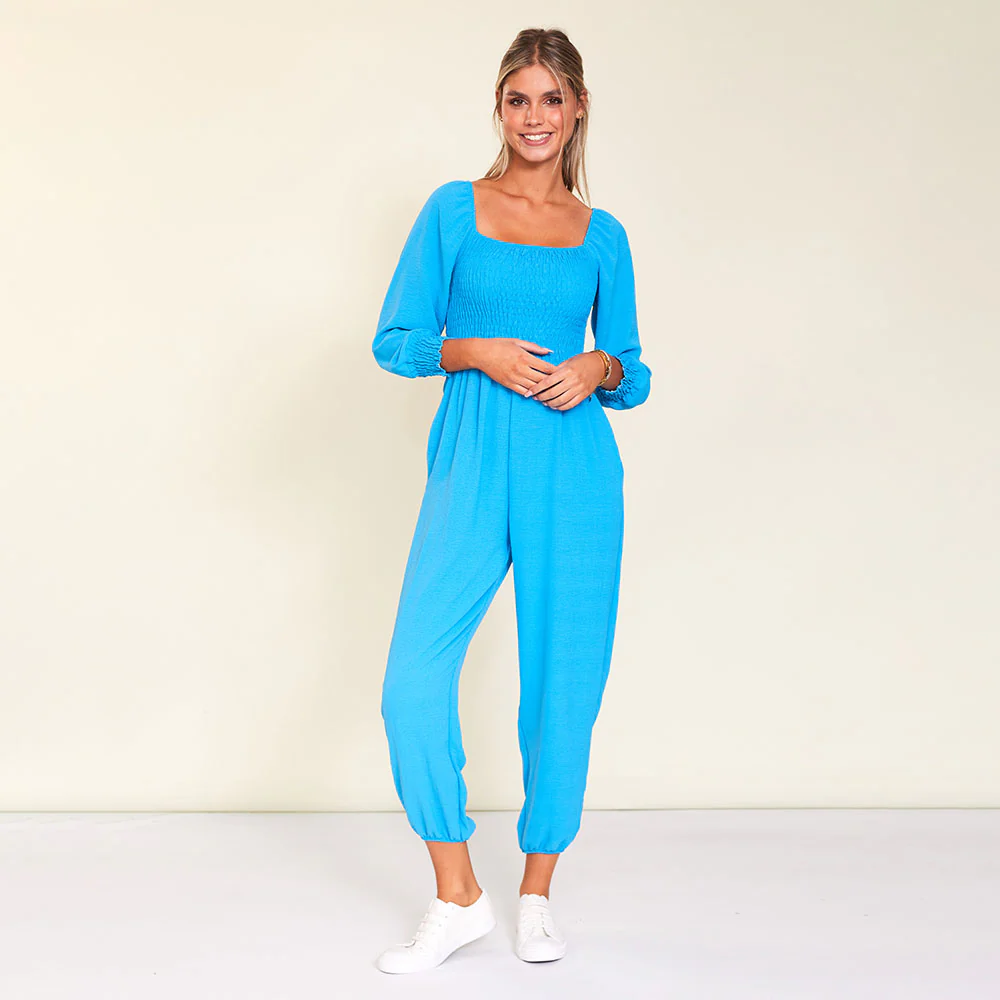 Luna Jumpsuit (Aqua) - Image 10