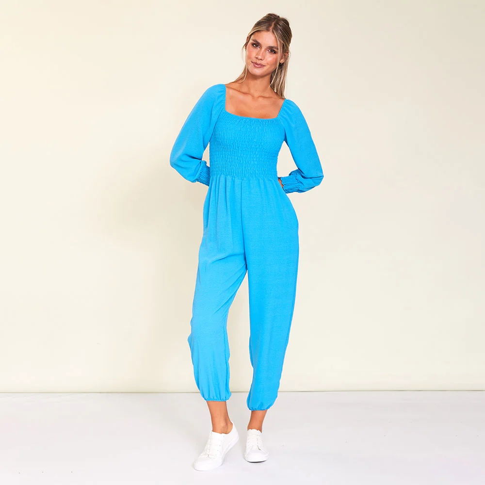 Luna Jumpsuit (Aqua) - Image 12