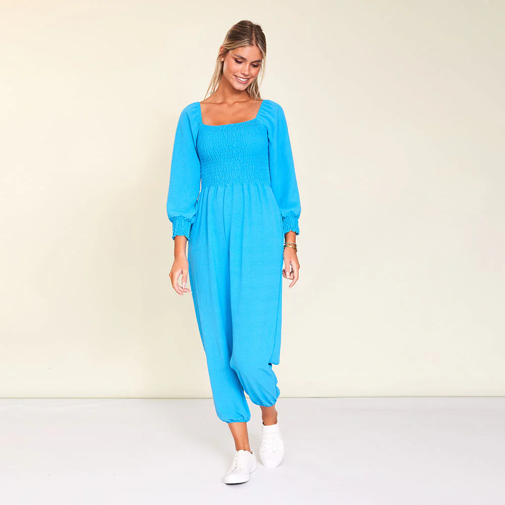 Luna Jumpsuit (Aqua) - Image 13