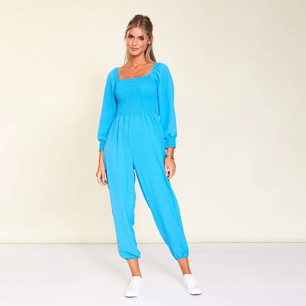 Luna Jumpsuit (Aqua) - Image 14