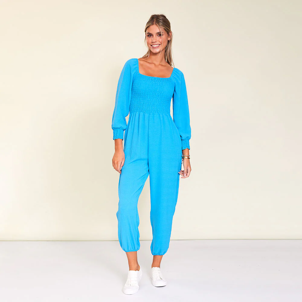Luna Jumpsuit (Aqua) - Image 15