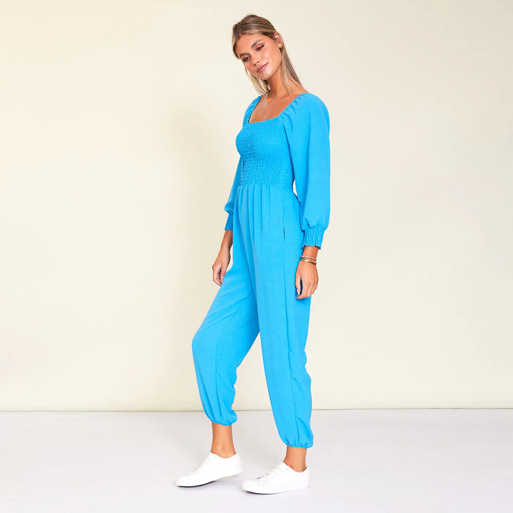 Luna Jumpsuit (Aqua) - Image 18