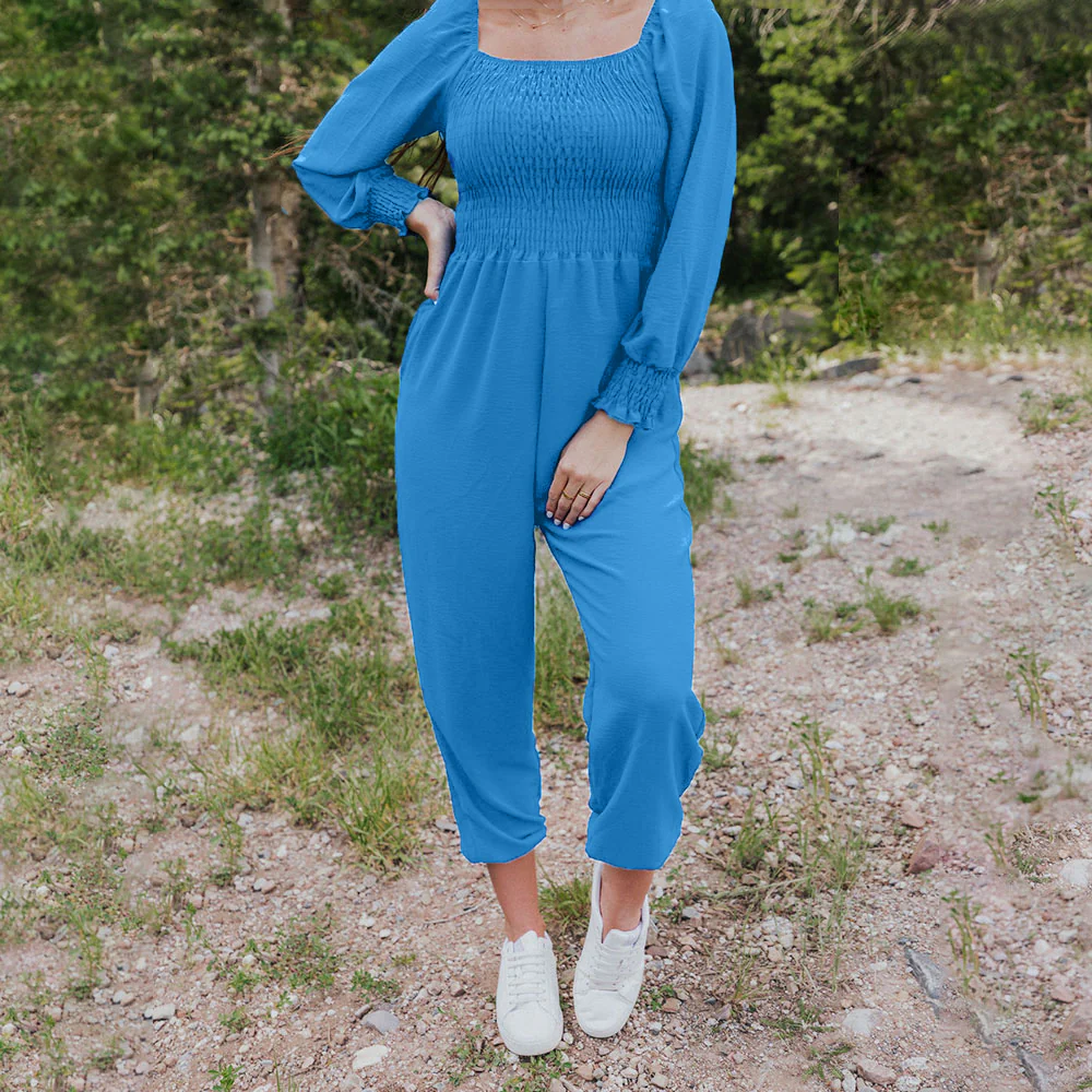 Luna Jumpsuit (Aqua) - Image 2