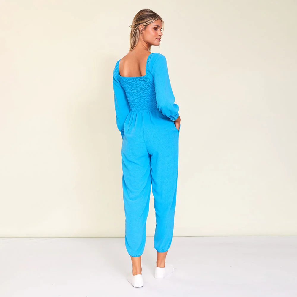 Luna Jumpsuit (Aqua) - Image 20