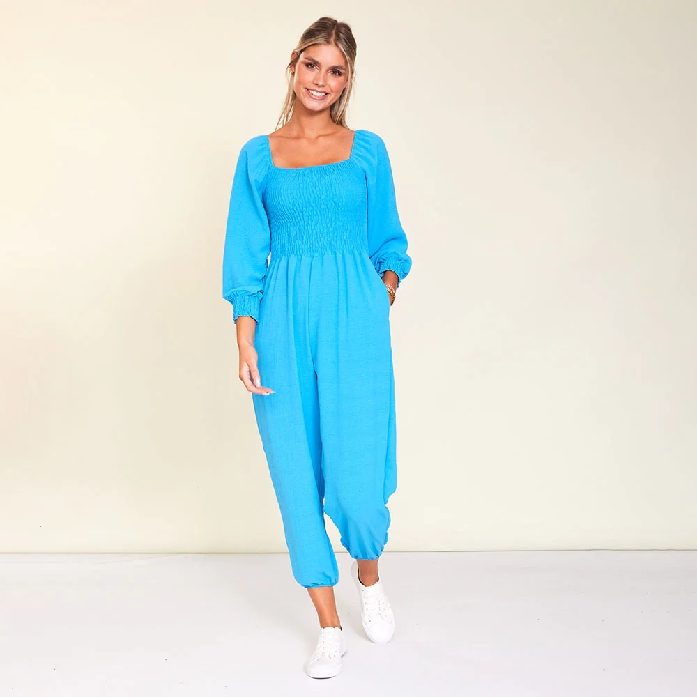 Luna Jumpsuit (Aqua) - Image 8