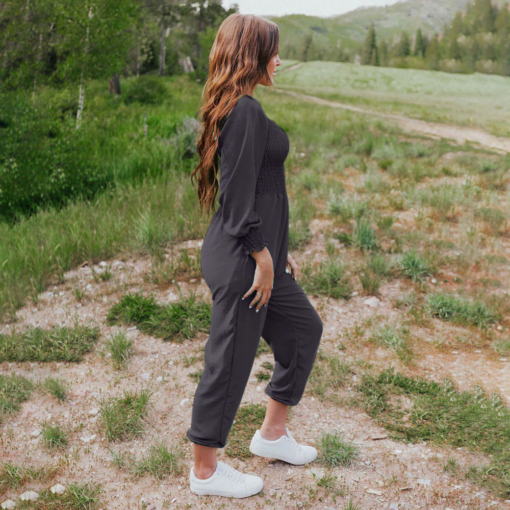 Luna Jumpsuit (Black) - Image 2