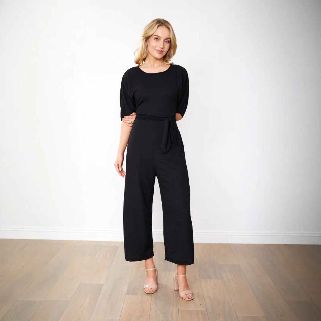 Lyka Jumpsuit (Black) - Image 4