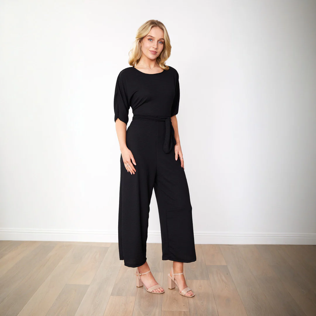 Lyka Jumpsuit (Black) - Image 5