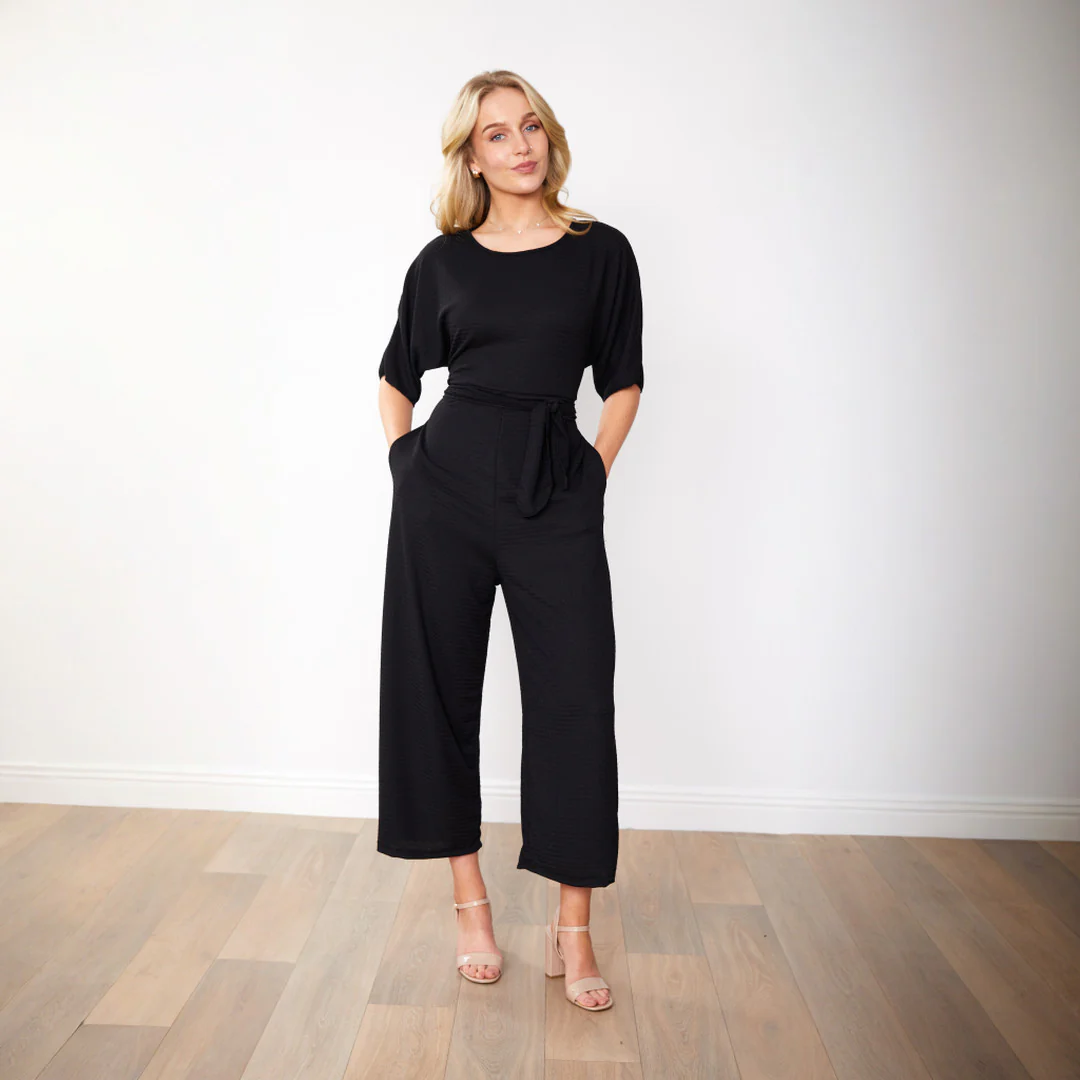 Lyka Jumpsuit (Black) - Image 7